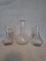 Glazen Karaf set met schenkkannetjes, Antiek en Kunst, Antiek | Glas en Kristal, Ophalen