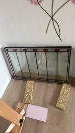 Glas in lood dubbel glas, Doe-het-zelf en Verbouw, Glas en Ramen, Gevelraam of Ruit, Minder dan 80 cm, Minder dan 80 cm, Nieuw