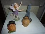 oude brocante beelden en wanddecoratie, Ophalen of Verzenden