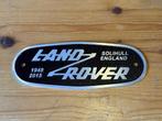 Land Rover Defender HERITAGE ALUMINIUM BADGE 18,5 cm, Ophalen, Nieuw, Achter, Land Rover