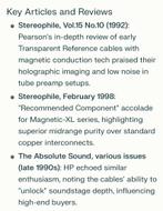 Vintage Transparent Audio XLR Interconnects - Nieuwstaat, Ophalen, Nieuw, 2 tot 5 meter, Interlink-kabel