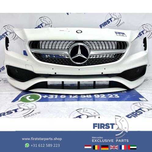 W117 CLA Facelift AMG Voorbumper compleet diamand gril Origi, Auto-onderdelen, Carrosserie en Plaatwerk, Bumper, Mercedes-Benz