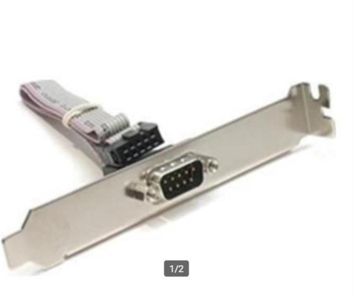 COM Port op bracket moederbord Gigabyte 12CF1-1CM001-31R, Computers en Software, Moederborden, Nieuw, Ophalen