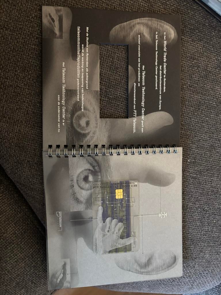 Telefoonkaart in speciaal mapje, Ophalen, Nederland