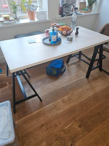 150x75x75 - bureau met schragen - ikea
