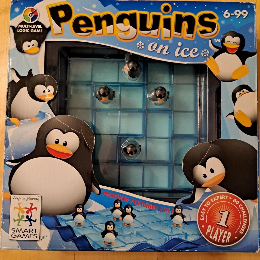 Pinguïns op het IJs - Denkspel, Een of twee spelers, Ophalen of Verzenden, Zo goed als nieuw, Smart Games