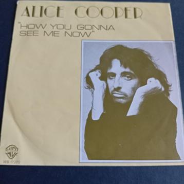 alice cooper; how you gonna see me now  (24) beschikbaar voor biedingen