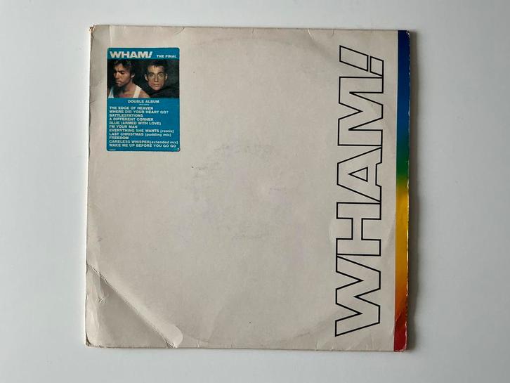Wham - The final dubbel LP synth pop, Cd's en Dvd's, Vinyl | Pop, Gebruikt, 1980 tot 2000, 12 inch, Ophalen of Verzenden