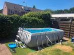 Intex Zwembad 4x2x1m - Compleet en 4 jaar gebruikt!, Ophalen, Gebruikt, 200 tot 300 cm, 80 tot 120 cm