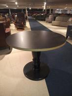 Bijzet Tafels 6 - Brocant - Zwart, Rond, Ophalen of Verzenden, Zo goed als nieuw, 75 cm of meer