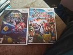 Super Smash Bros. Brawl en super Mario Galaxy, Vechten, Ophalen of Verzenden, Zo goed als nieuw, 3 spelers of meer