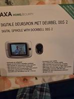AXA Digitale Deurspion met Deurbel DDS 2 - Nieuwstaat, Huis en Inrichting, Ophalen of Verzenden, Ingebouwde camera, Nieuw, Draadloos