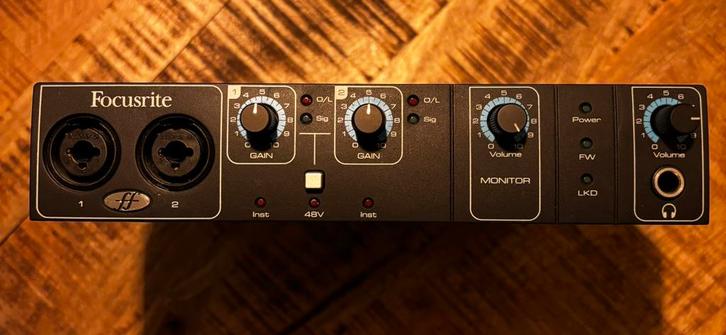Focusrite Saffire Pro 14 audio interface, Muziek en Instrumenten, Midi-apparatuur, Gebruikt, Ophalen of Verzenden