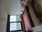 White Ikea Bedframe with four drawers