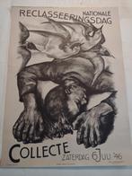 Nationale Reclasseringsdag.  Collecte 1946, Verzamelen, Ophalen of Verzenden, Rechthoekig Staand