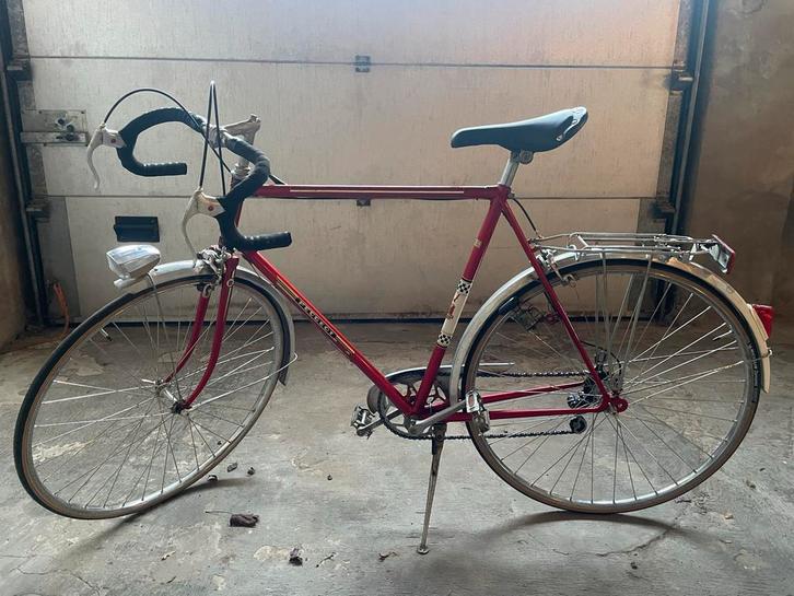 Vintage Racefiets Peugeot, Fietsen en Brommers, Fietsen | Racefietsen, Gebruikt, Heren, Overige merken, Minder dan 10 versnellingen