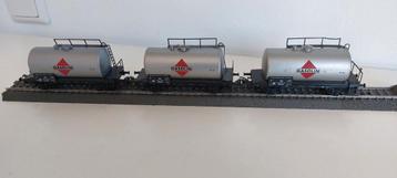 3 Märklin Ketelwagons " Gasolin " beschikbaar voor biedingen