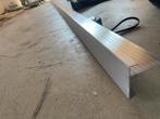 Aluminium daktrim 45x45 mm nieuw, 223 cm, Doe-het-zelf en Verbouw, Dakpannen en Dakbedekking, Ophalen, Nieuw, Zwart, Overige materialen