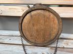 Houten drinkfles tonnentje veldfles vaatje, Antiek en Kunst, Ophalen
