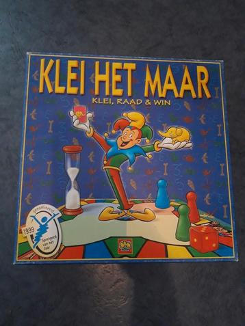 Leuk spel Klei het maar  beschikbaar voor biedingen