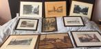 Oude foto’s van Enkhuizen, Antiek en Kunst, Kunst | Etsen en Gravures, Ophalen of Verzenden
