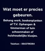 Klussenman, Overige vormen, Overige uren, Overige niveaus, Geschikt als bijbaan