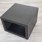 Kubus verrijdbaar zwart 55x55x45, Ophalen, Zo goed als nieuw