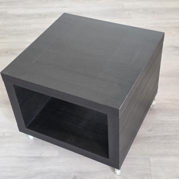 Kubus verrijdbaar zwart 55x55x45 beschikbaar voor biedingen