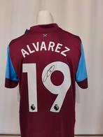 Gesigneerd shirt van West Ham United door Edson Alvarez +COA, Ophalen of Verzenden, Nieuw, Shirt