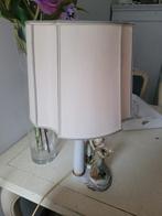 Vintage tafellamp met porseleinen voet foto 1 t/m 5, Heikant 21 Kaatsheuvel, Ophalen of Verzenden, Zo goed als nieuw, Jolandamonsieurs@gmail.com