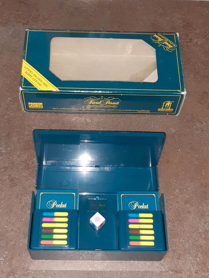 Trivial pursuit pocket editie uitmuntende staat, Hobby en Vrije tijd, Gezelschapsspellen | Kaartspellen, Zo goed als nieuw, Ophalen of Verzenden