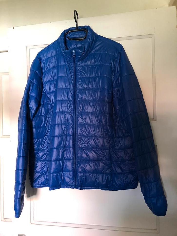 Leuk kobaltblauw dames jack / jas (maat xl), Kleding | Dames, Jassen | Winter, Zo goed als nieuw, Maat 42/44 (L), Blauw, Ophalen of Verzenden