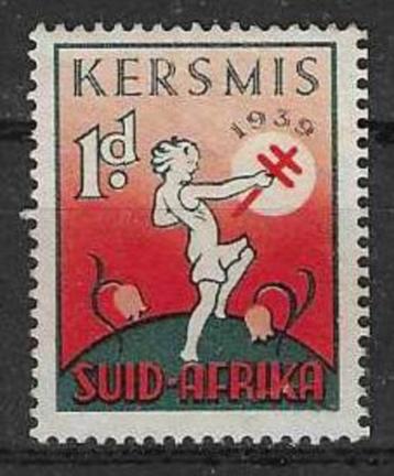 Zuid-Afrika Cinderella ZA 1939-01 ongebruikt  KERSTMIS beschikbaar voor biedingen