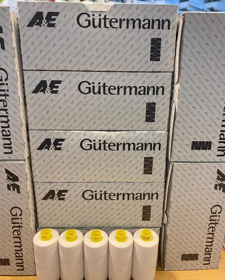 Gütermann  Naaimachinegaren 1000 meter, Hobby en Vrije tijd, Naaien en Fournituren, Nieuw, Garen of Naald(en), Ophalen of Verzenden