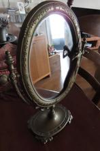 Spiegel Jugendstil, Ophalen of Verzenden, Ovaal, Minder dan 50 cm
