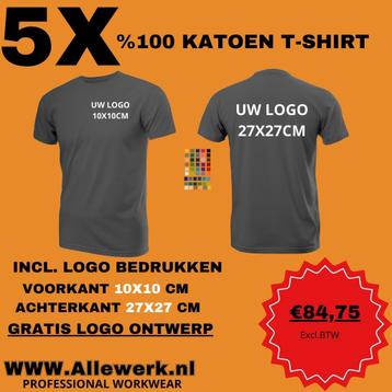 Bedrijfskleding Logo Bedrukken ️ beschikbaar voor biedingen