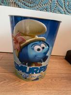 Smurfs The lost Village 2017 popcorn bucket blik emmer, Verzamelen, Ophalen of Verzenden