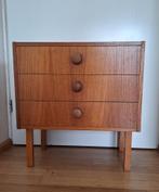 LADENKASTJE SCANDINAVISCH DESIGN, Teakhout, Zo goed als nieuw, 3 of 4 laden, Danish Design
