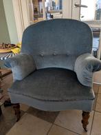 Victoriaanse fauteuil charmant stoeltje, Ophalen, Gebruikt, Minder dan 75 cm, 75 tot 100 cm