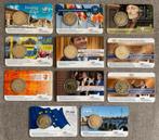 Collectie bijzondere 2 Euromunten Nederland | 11 Coincards, Ophalen of Verzenden, Nederland, Munten