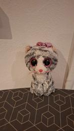 Ty Beanie Boo Kiki kat knuffel, Ophalen of Verzenden, Zo goed als nieuw, Poes