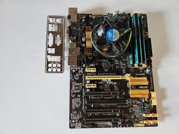 Asus H87-PRO Moederbord, i5 CPU en 20GB Ram, Socket 1150 beschikbaar voor biedingen