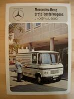 Mercedes 406 409 508 608 Brochure 1975 - 406D 508D 608D, Zo goed als nieuw, Ophalen, Mercedes-Benz, Mercedes
