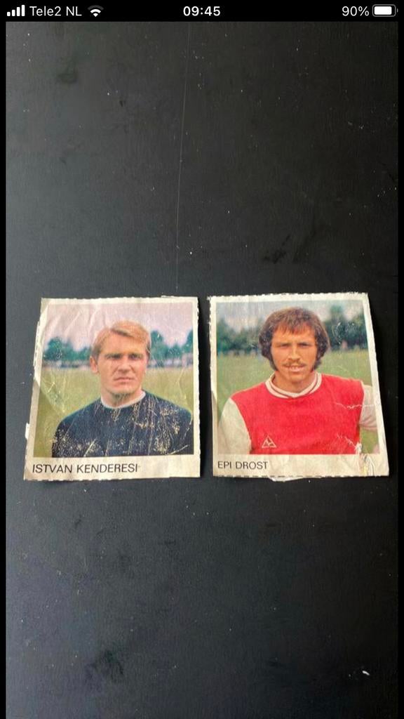 Fc twente 1-0 panini 1970-1971, Ophalen of Verzenden, Gebruikt, F.C. Twente, Poster, Plaatje of Sticker