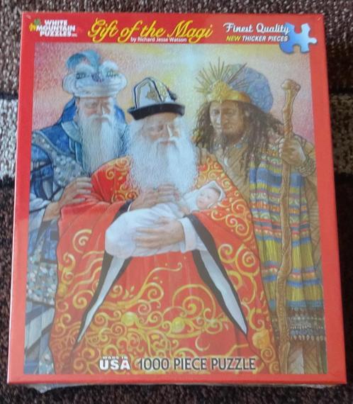 White Mountain – 1000 stukjes – Gift of the Magi - Nieuw, Hobby en Vrije tijd, Denksport en Puzzels, Nieuw, Legpuzzel, 500 t/m 1500 stukjes