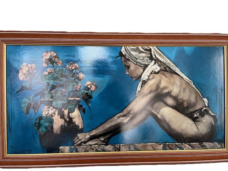Kunstwerk Nico Vrielink, Antiek en Kunst, Kunst | Schilderijen | Modern, Ophalen of Verzenden