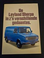 Brochure Leyland Sherpa, Ophalen of Verzenden, Zo goed als nieuw, Overige merken