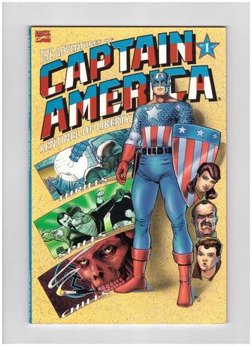 Captain America [1991] Adventures of #1 – Origin of Cap. beschikbaar voor biedingen