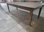 Antieke  Franse boerentafel 237 cm lang, Ophalen