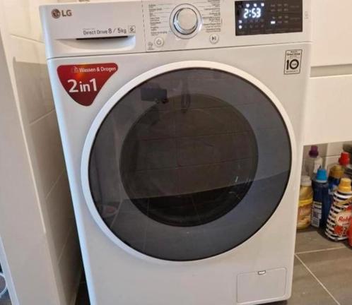 LG Was-Droogcombinatie Direct Drive 8/5kg, Witgoed en Apparatuur, Was-droogcombinaties, Gebruikt, 6 tot 8 kg, Ophalen